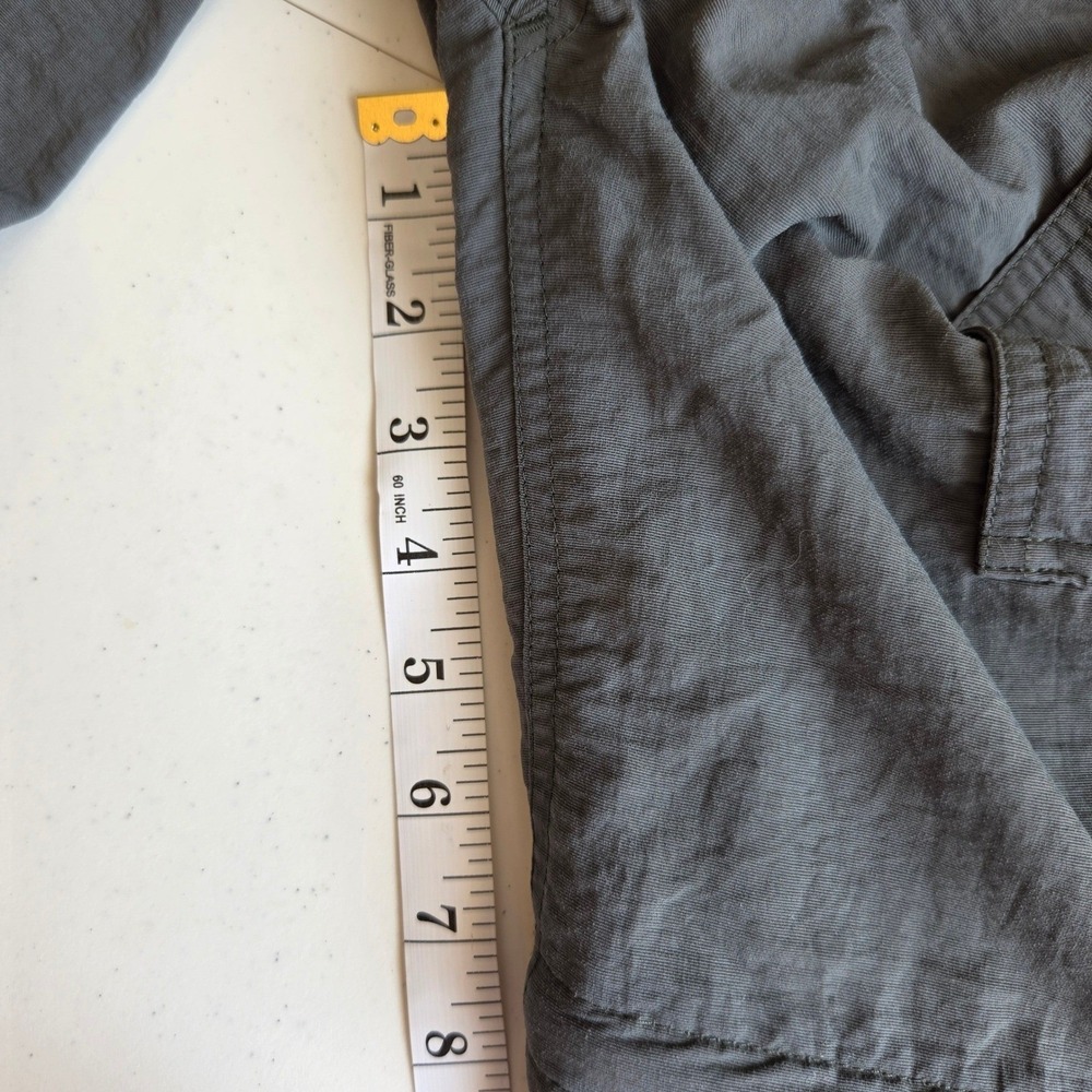 The North Face Mens Convertible Cargo Hiking Pants Gray Zip Off Size Large - Picture 9 of 15